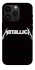 Чохол на Apple iPhone 14 Pro (6.1") Metallica logo фото 1 з 1