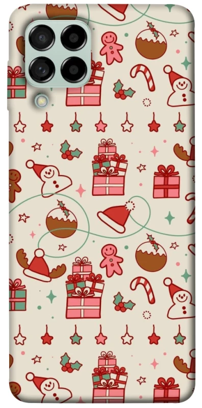 Чохол на Samsung Galaxy M53 5G Новорічний v14 фото 1 з 1