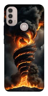 Чохол на Motorola Moto E40 Вогняний торнадо фото 1 з 1
