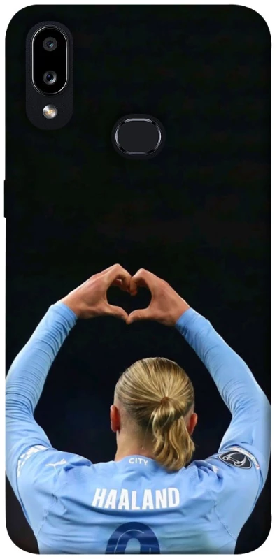 Чехол на Samsung Galaxy A10s Erling Haaland V2 фото 1 из 1
