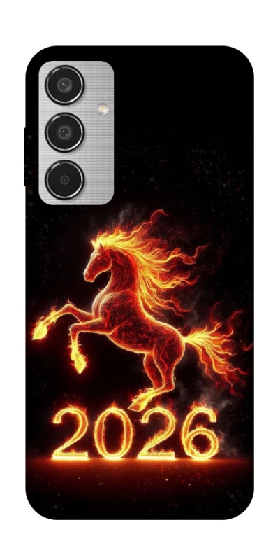 Чохол на Samsung Galaxy M35 Red Fire Horse ver.1 фото 1 з 1