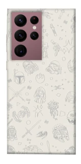 Чохол на Samsung Galaxy S22 Ultra Star Wars background ver.1 фото 1 з 1