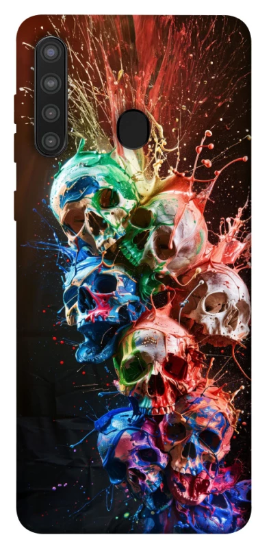 Чехол на Samsung Galaxy A21 Skulls фото 1 из 1