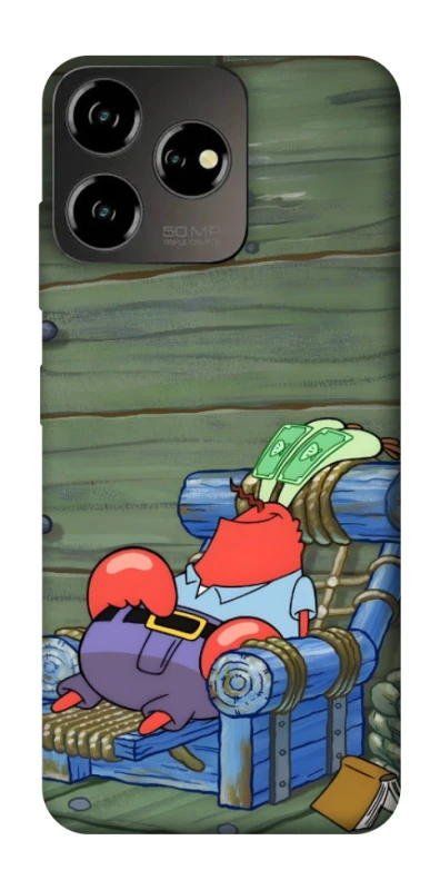 Чохол на ZTE Blade V50 Design 4G Mr.Krabs фото 1 з 1