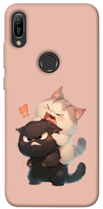 Чохол на Huawei Y6 (2019) Сat and cat фото 1 з 1