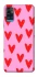 Чехол на ZTE Blade A71 Red hearts 2 фото 1 из 1