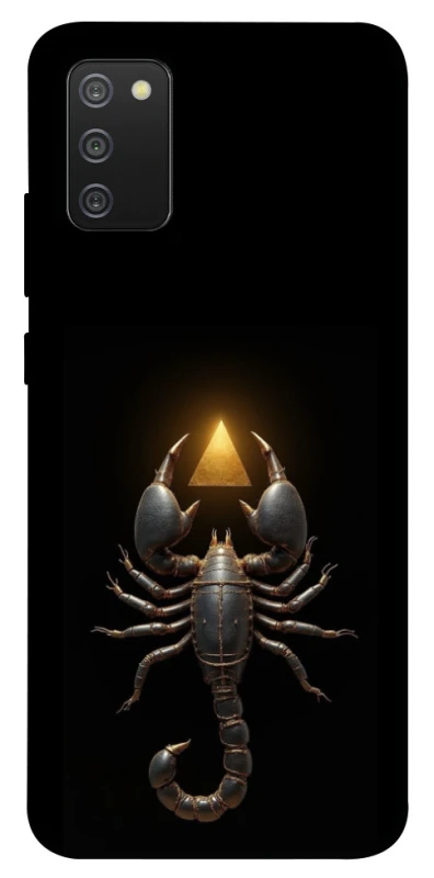 Чохол на Samsung Galaxy A02s Scorpio with Golden Triangle фото 1 з 1