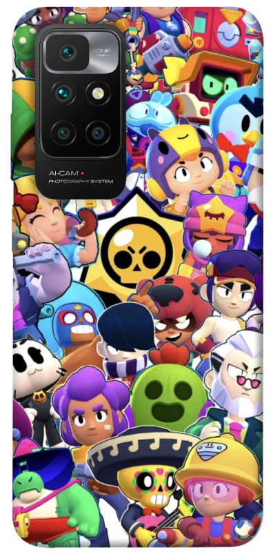 Чехол на Xiaomi Redmi 10 Brawl Stars ver.5 фото 1 из 1
