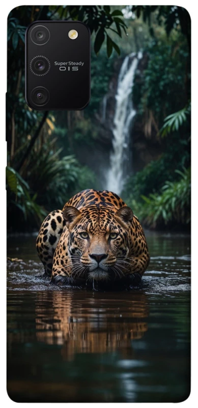 Чохол на Samsung Galaxy S10 Lite Leopard in water фото 1 з 1