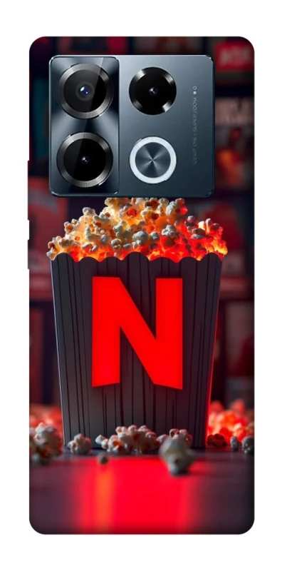 Чохол на Infinix Note 40 Pro 4G Netflix and popcorn фото 1 з 1