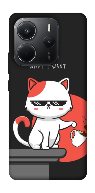 Чохол на Xiaomi Redmi Note 14 4G (Int. version) I do what i wont фото 1 з 1