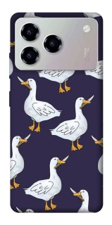 Чехол на ZTE Blade A76 Гуси с претензией фото 1 из 1