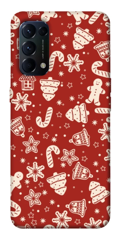 Чохол на Oppo Reno 5 4G Новорічний v3 фото 1 з 1