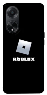 Чехол на Oppo A98 Roblox logo black фото 1 из 1