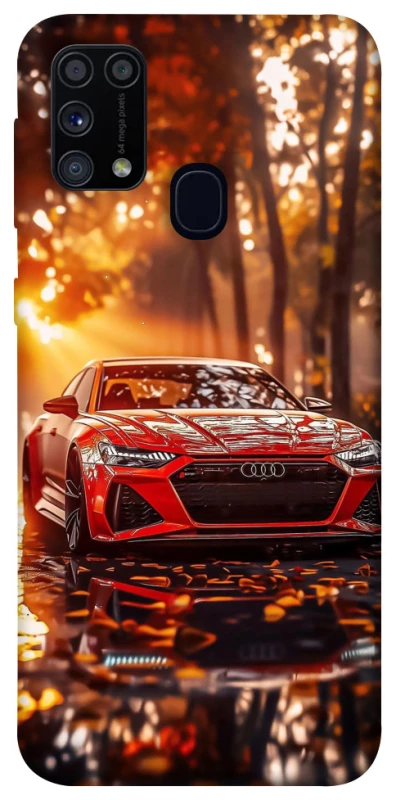Чехол на Samsung Galaxy M31 Audi at sunset фото 1 из 1