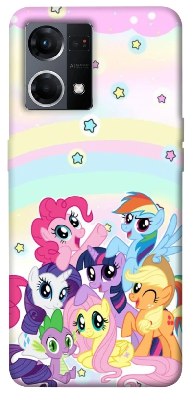 Чехол на Oppo Reno 7 4G My Little Pony ver.2 фото 1 из 1