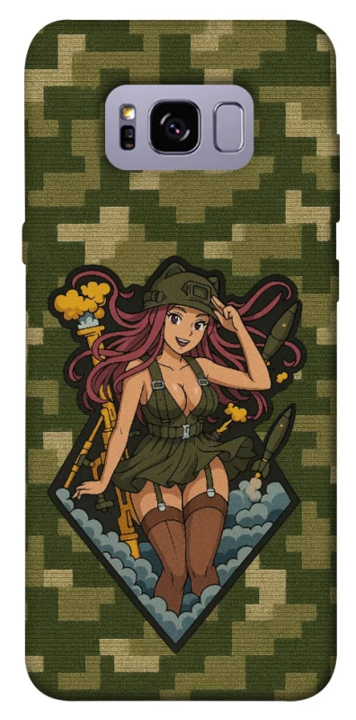 Чохол на Samsung G955 Galaxy S8 Plus Military Waifu фото 1 з 1
