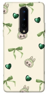 Чохол на OnePlus 8 Labubu Green Heart фото 1 з 1