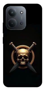 Чехол на Xiaomi Redmi 15C (EU) Golden Skull фото 1 из 1