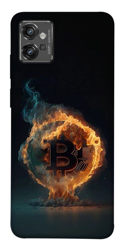 Чохол на Motorola Moto G32 Fire Bitcoin фото 1 з 1