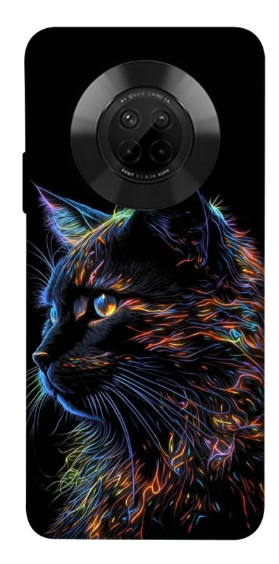 Чохол на Huawei Y9a Чорний кіт фото 1 з 1