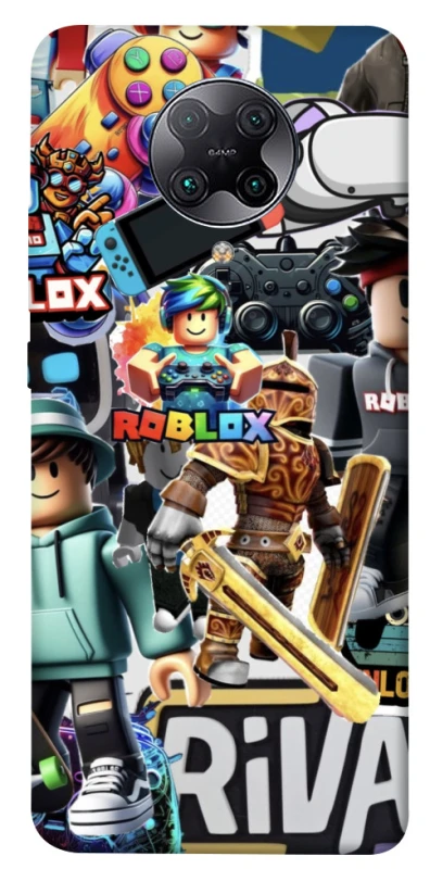 Чохол на Xiaomi Redmi K30 Pro / Poco F2 Pro Roblox collage ver.1 фото 1 з 1