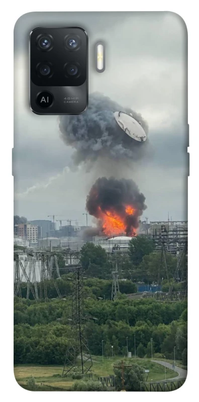 Чохол на Oppo Reno 5 Lite Moscow never sleeps ver.4 фото 1 з 1