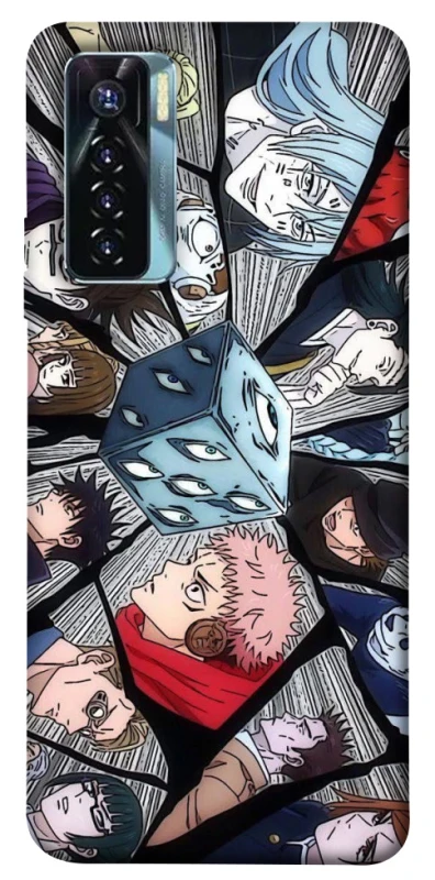 Чехол на TECNO Camon 17 Pro jujutsu kaisen v4 фото 1 из 1