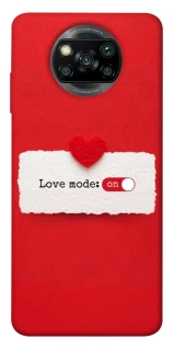 Чохол на Xiaomi Poco X3 NFC / Poco X3 Pro Love Mode ON фото 1 з 1