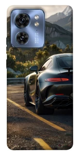 Чехол на Motorola Edge 40 Car in the mountains фото 1 из 1