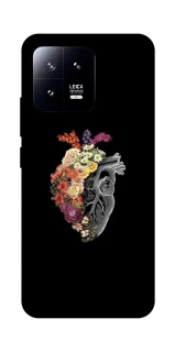 Чехол на Xiaomi 13 Heart with flowers фото 1 из 1