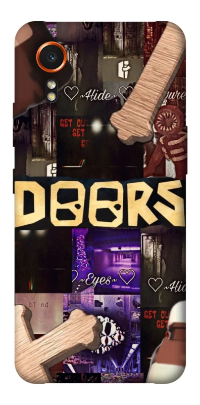 Чохол на Samsung Galaxy Xcover7 Roblox doors dark mode фото 1 з 1