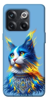 Чохол на OnePlus 10T Кіт патріот фото 1 з 1