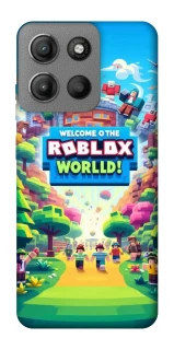 Чохол на Motorola Moto G15 Power Roblox World фото 1 з 1