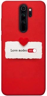 Чохол на Xiaomi Redmi Note 8 Pro Love Mode ON фото 1 з 1