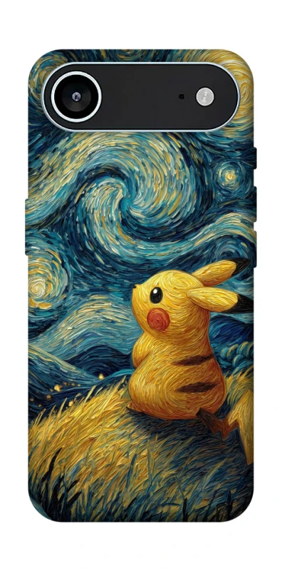 Чохол на Apple iPhone 17 Air (6.5") Pikachu and Van Gogh фото 1 з 1
