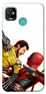 Чехол на TECNO POP 5 Deadpool and Wolverine фото 1 из 1