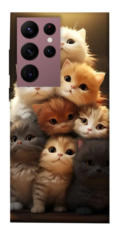 Чехол на Samsung Galaxy S22 Ultra Чехол Kittie Love v2 фото 1 из 1