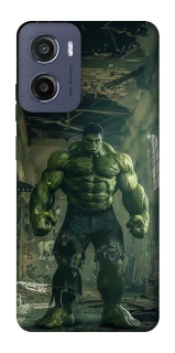 Чохол на Motorola Moto E15 Angry Hulk фото 1 з 1