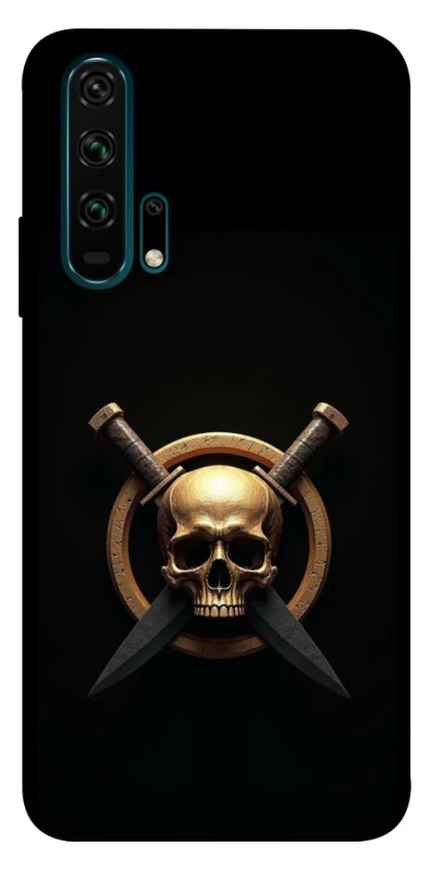 Чохол на Huawei Honor 20 Pro Golden Skull фото 1 з 1