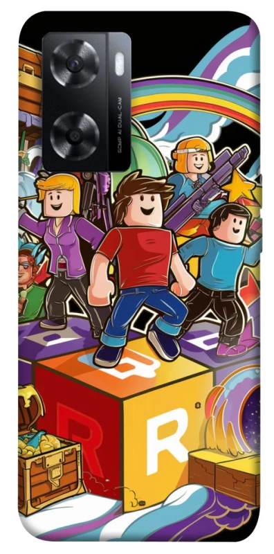 Чохол на Oppo A57s Roblox family фото 1 з 1
