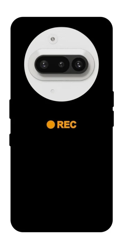 Чехол на Nothing Phone (3a) *Rec фото 1 Чехол на Nothing Phone (3a) *Rec фото 1 из 1