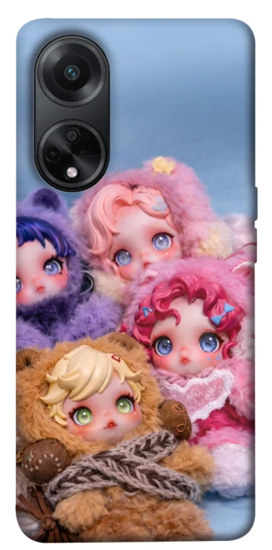Чохол на Oppo A58 4G SKULLPANDA × My Little Pony Ver.1 фото 1 з 1