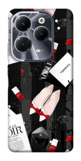 Чехол на Infinix Hot 40 Fashion collage ver.4 фото 1 из 1