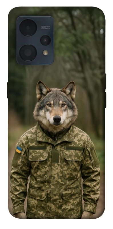 Чохол на Realme 9 4G / 9 Pro+ Вовк захисник фото 1 з 1