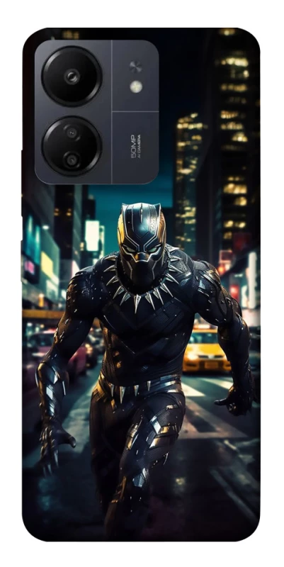 Чехол на Xiaomi Poco C65 Black Panther фото 1 из 1