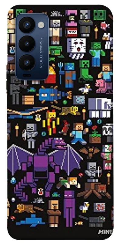 Чохол на TECNO Camon 18 Minecraft v5 фото 1 з 1