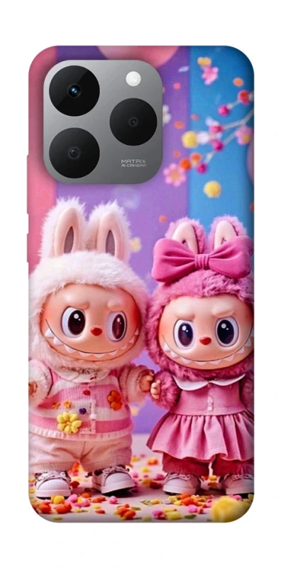 Чохол на Realme 15T Labubu twins ver.2 фото 1 з 1