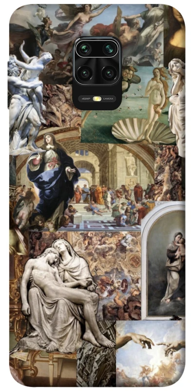 Чехол на Xiaomi Redmi Note 9s / Note 9 Pro / Note 9 Pro Max Art collage ver.10 фото 1 из 1