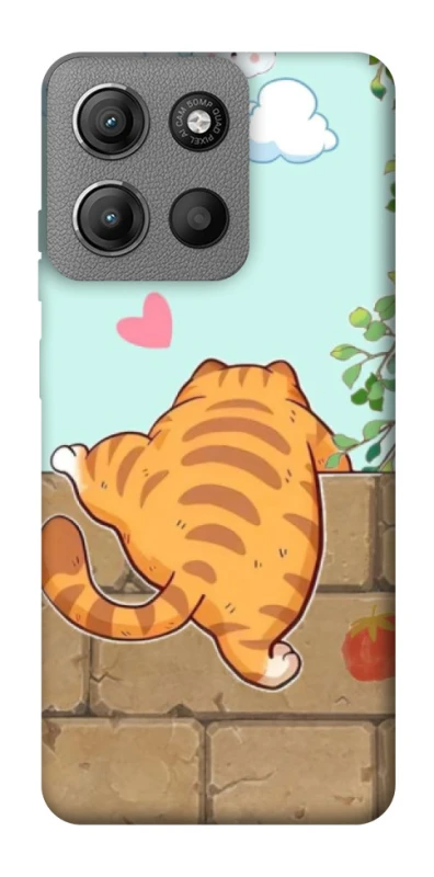Чехол на Motorola Moto G15 Power Cat the meow фото 1 из 1